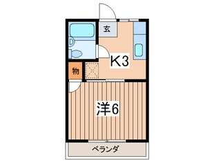 メゾンヒラマの物件間取画像